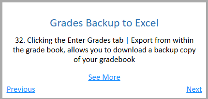 Random JSON Tip Widget with Navigation