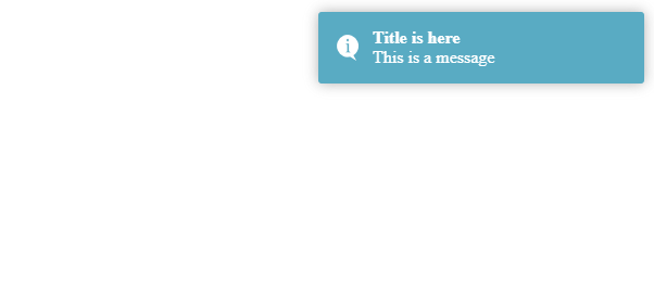 Toastr Popup Notification Demo