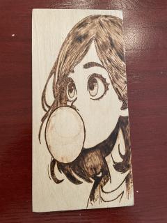 Bubblegum Girl Wide-Eyed