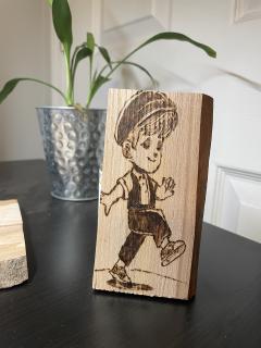 Dancing Skipping Boy